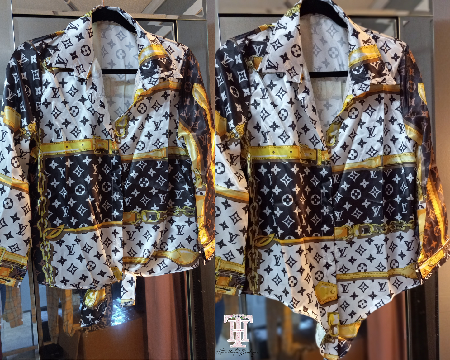 LV Inspired Tops