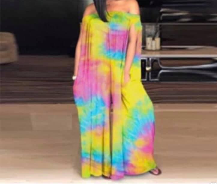 Tie Dye Jumpsuit