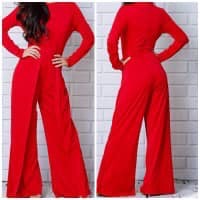 Relaxed Fit Zipper jumpsuit