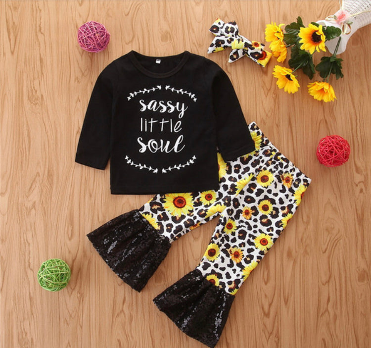 3pc Sunflower Set