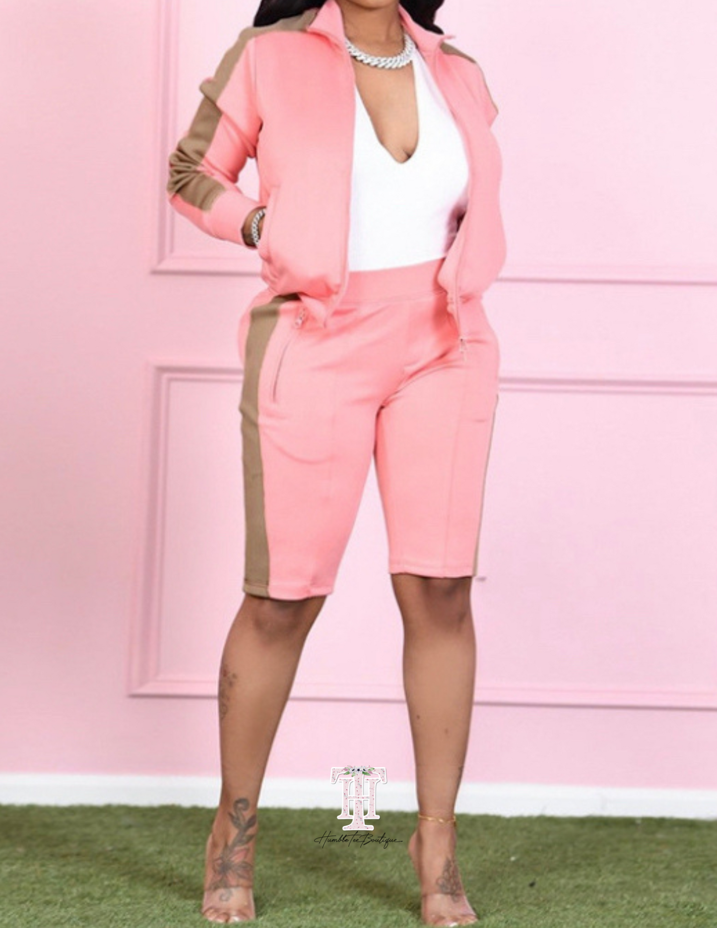 Biker Short Set